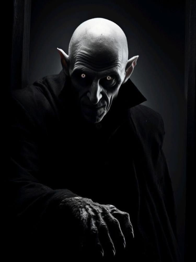 Mysterious Creature Portrait Print Poster