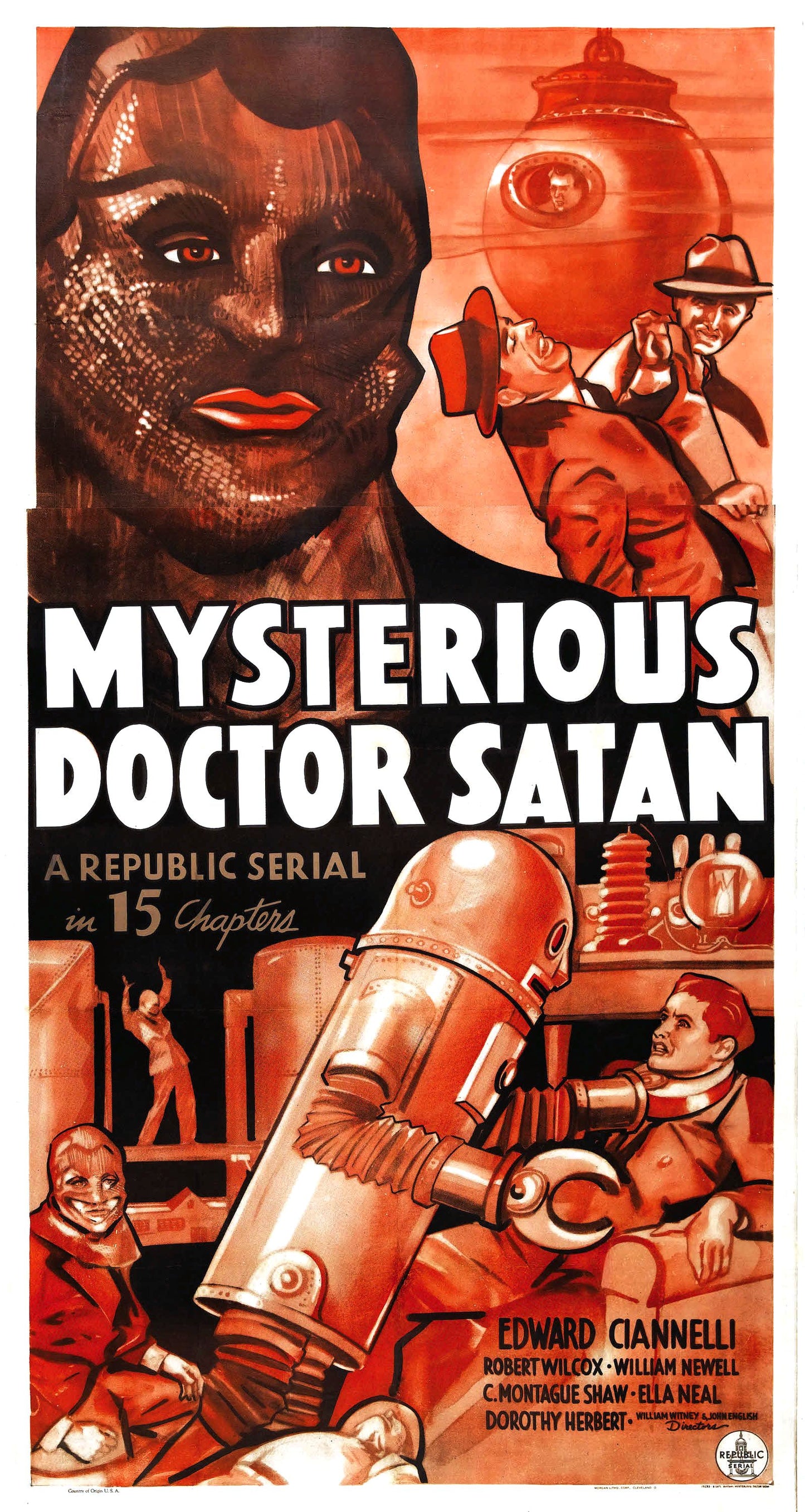 Mysterious Doctor Satan 02 Movie Magnet