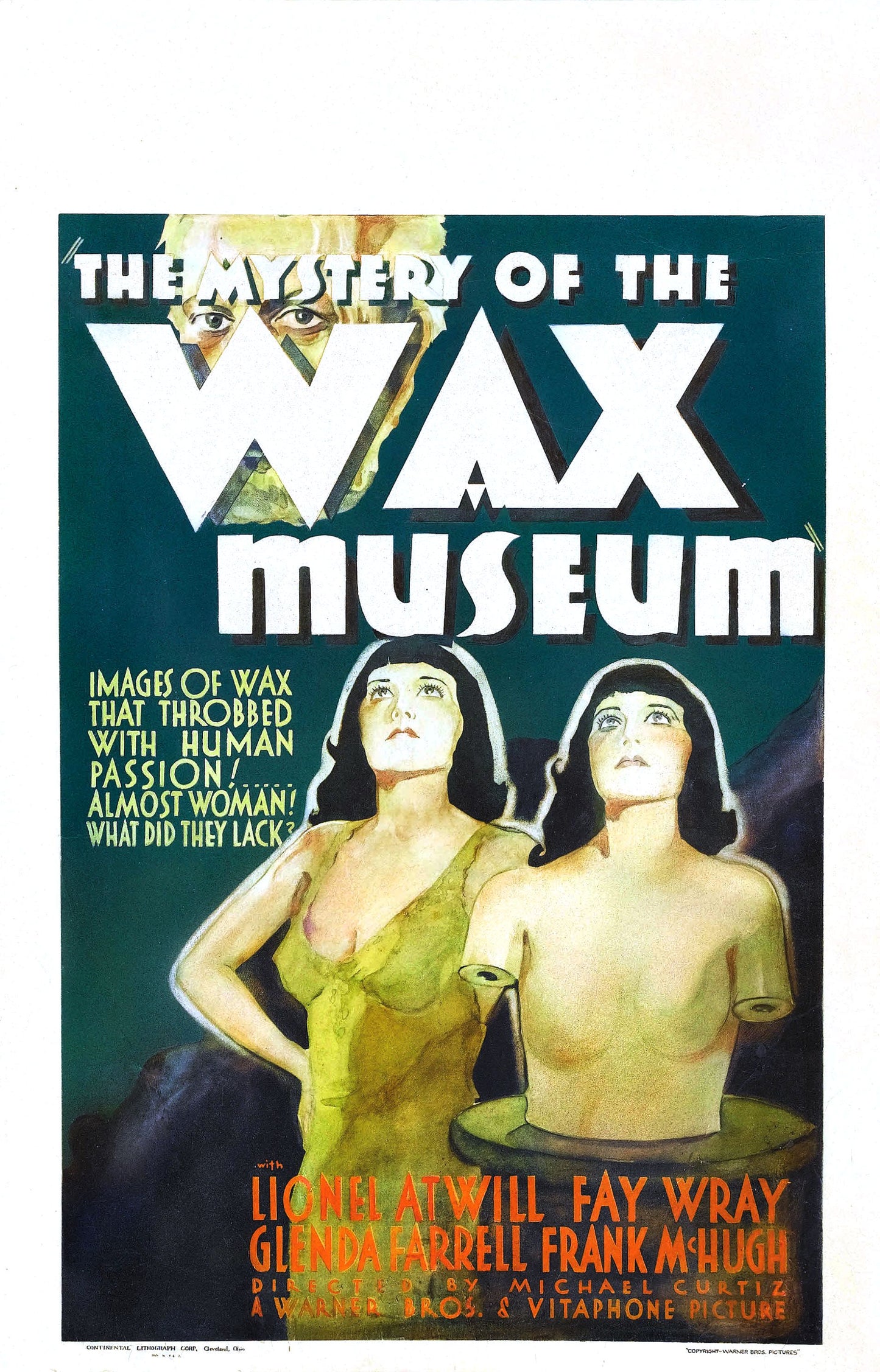 Mystery Of Wax Museum 01 Movie Magnet