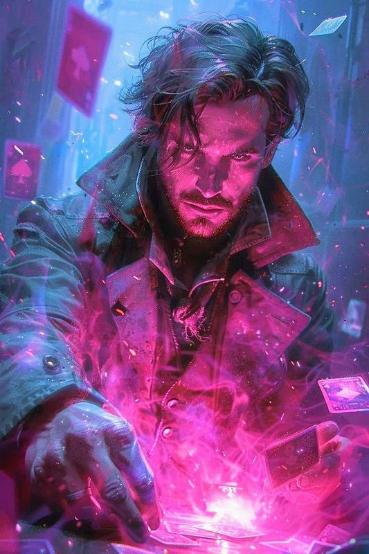 Mystical Magic Card Sorcery Print Poster