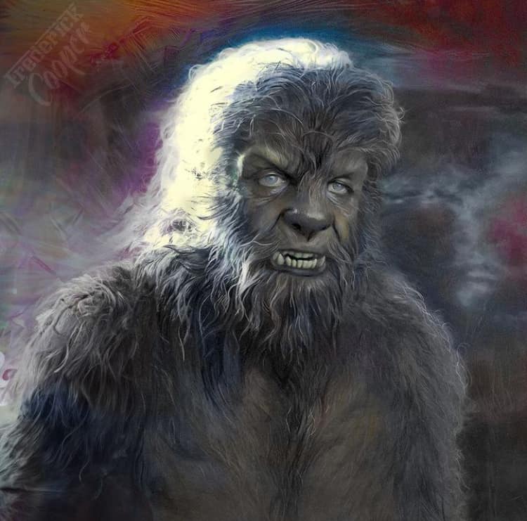 Mythical Creature Portrait Print Poster