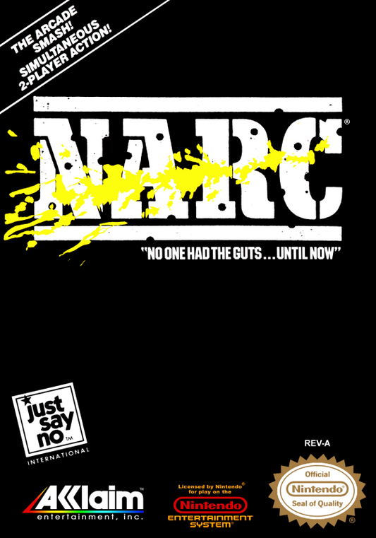 Narc (Usa) Nes Print Poster