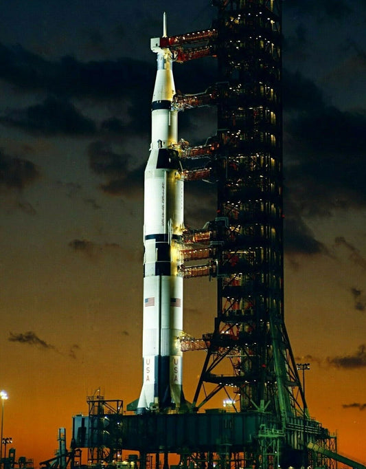 Nasa Apollo 4 First Launch Kennedy Space Center Photo Picture Reprint