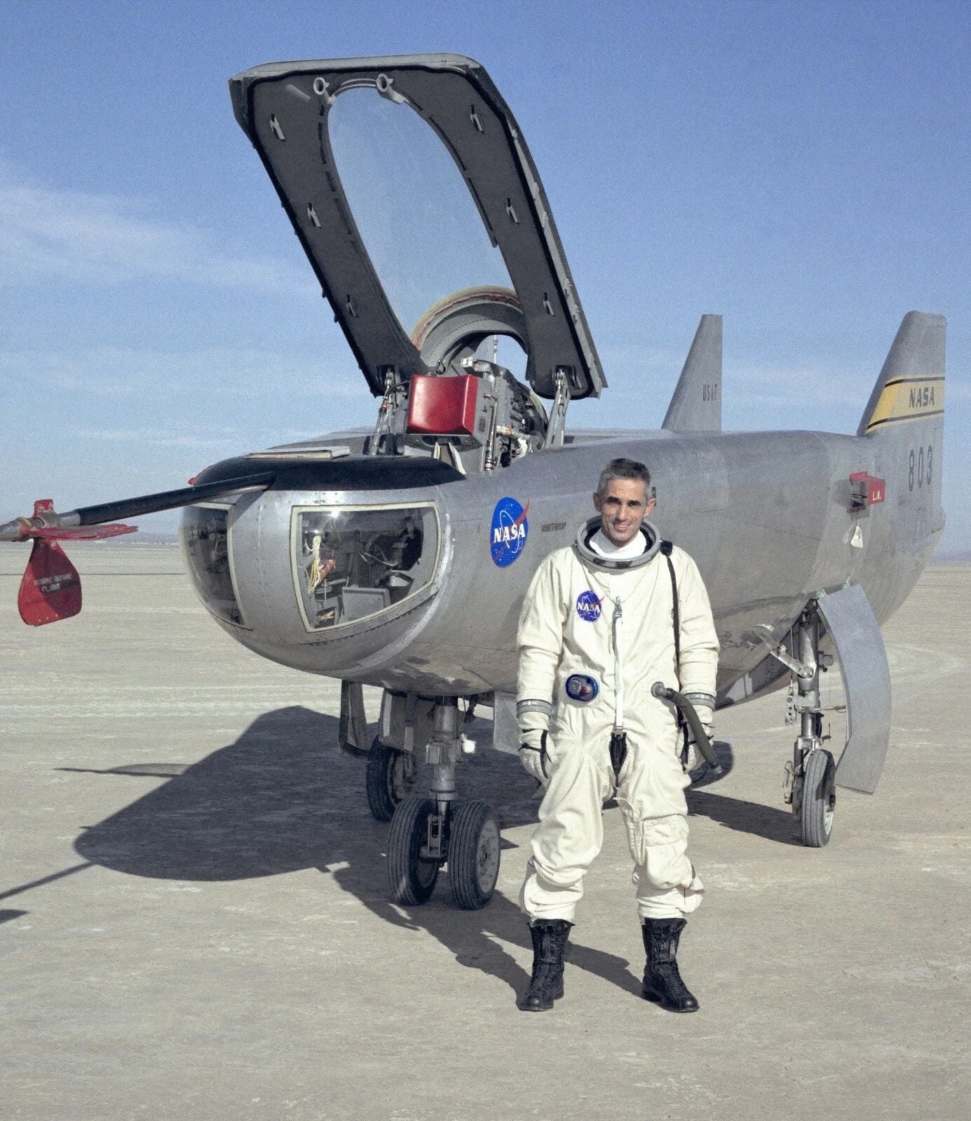 Nasa Research Pilot John A. Manke M2 F3 Lifting Body Picture Photo