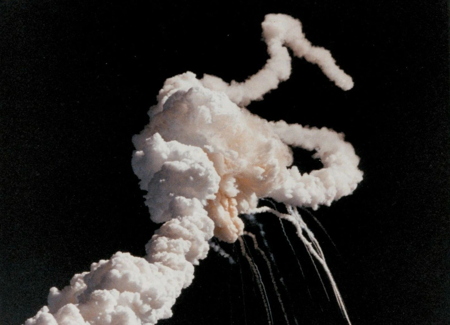 Nasa Space Shuttle Challenger Explosion Poster Print Picture Photo Science