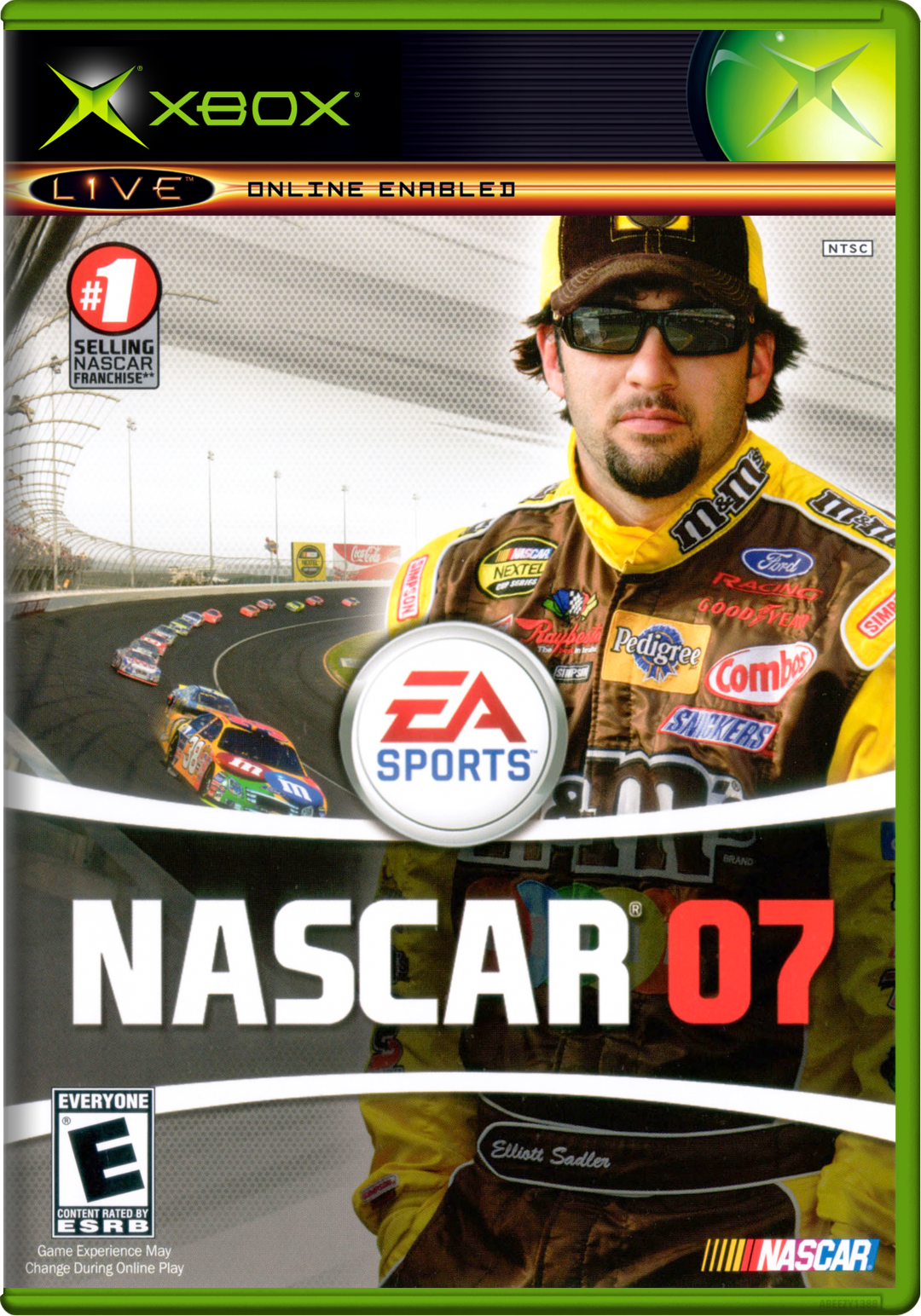 Nascar 07 Xbox Print Poster