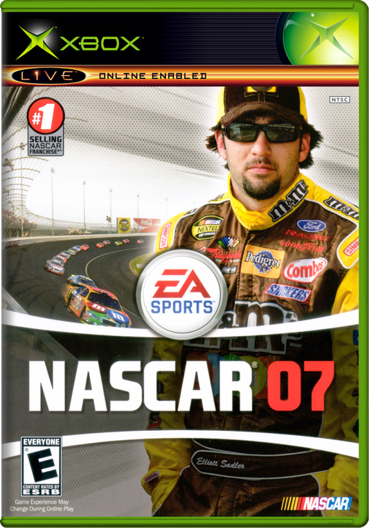 Nascar 07 Xbox Print Poster