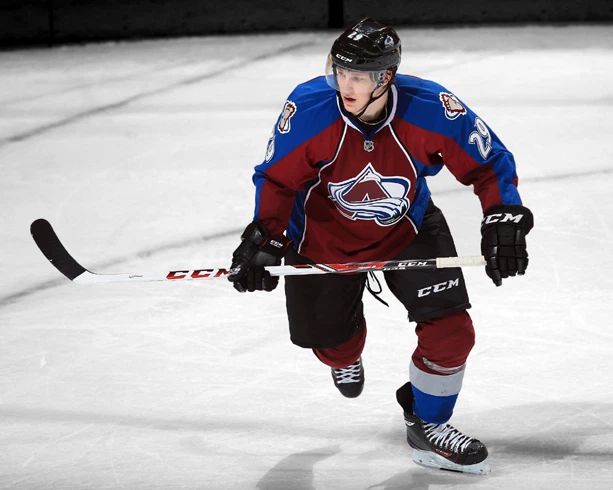 Nathan Mackinnon Glossy Hockey Spotlight Photo Colorado Avalanche Print Rc