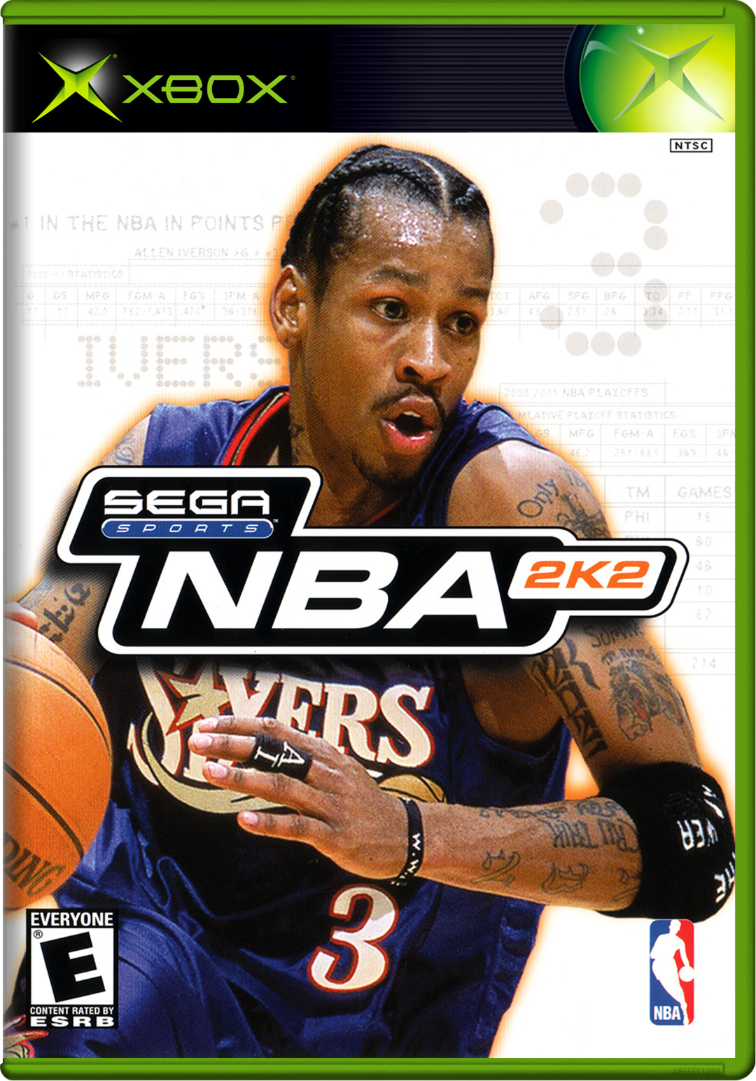 Nba 2K2 Xbox Print Poster