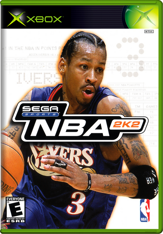 Nba 2K2 Xbox Print Poster