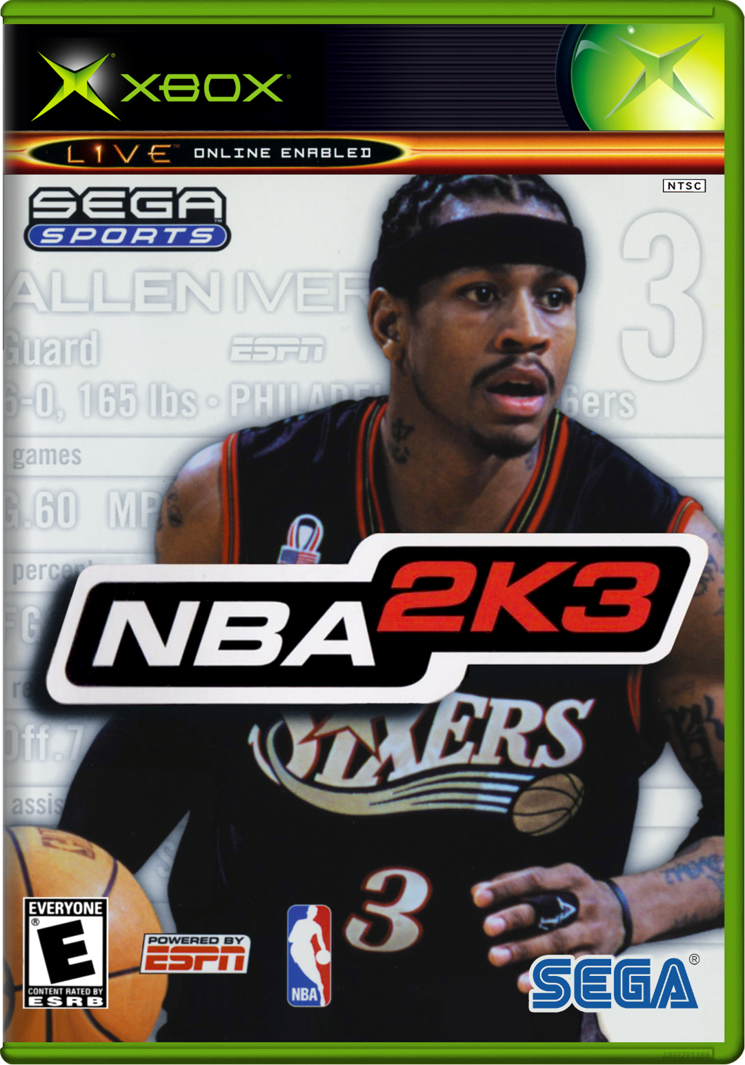 Nba 2K3 Xbox Print Poster