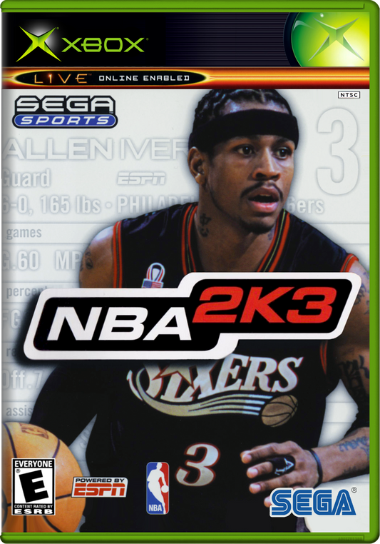 Nba 2K3 Xbox Print Poster