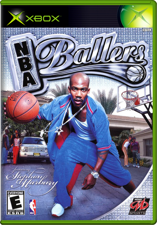 Nba Ballers Xbox Print Poster