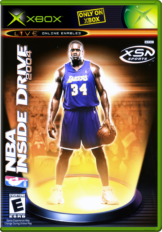 Nba Inside Drive 2004 (Usa, Asia) Xbox Print Poster
