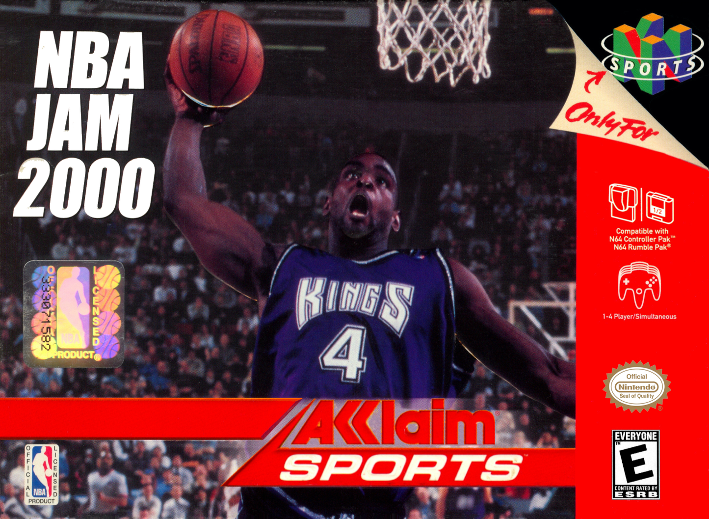 Nba Jam 2000 N64 Print Poster