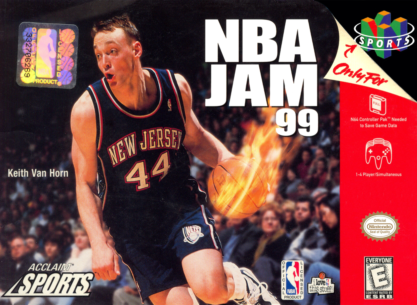 Nba Jam 99 N64 Print Poster