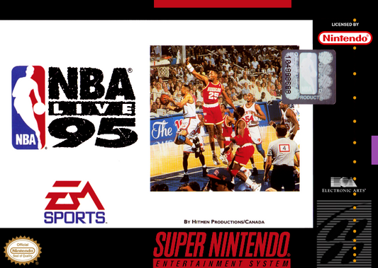 Nba Live 95 (Usa) Snes Print Poster