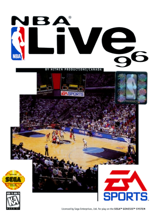 Nba Live 96 (Usa) Genesis Print Poster