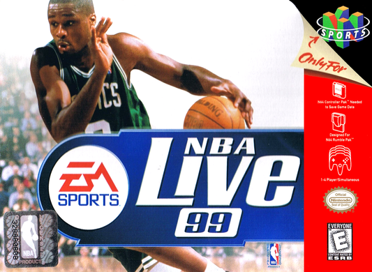 Nba Live 99 N64 Print Poster