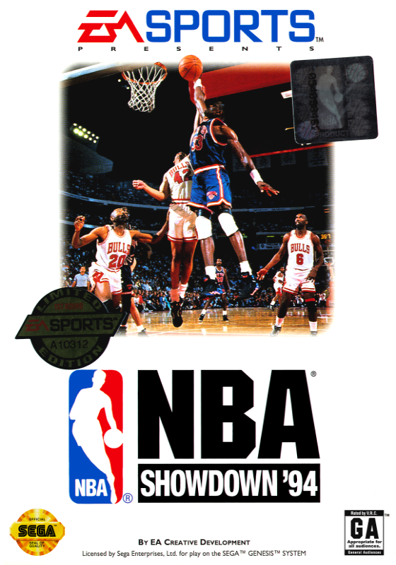 Nba Showdown 94 (Usa) Genesis Print Poster