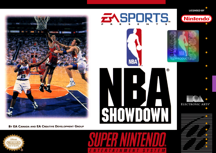 Nba Showdown (Usa) Snes Print Poster