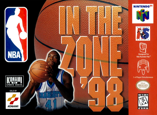Nba In The Zone 98 N64 Print Poster