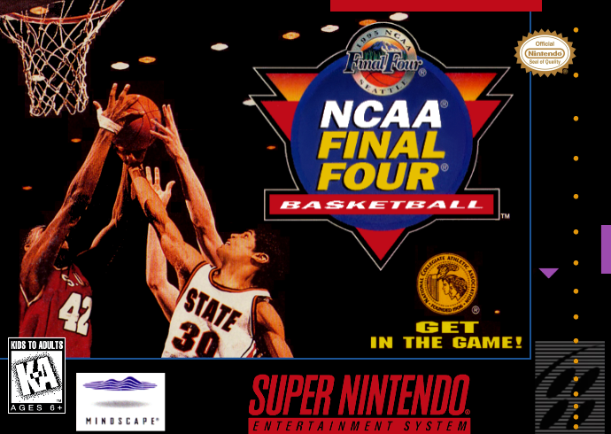 Ncaa Final Four Basketball (Usa) Snes Keychain