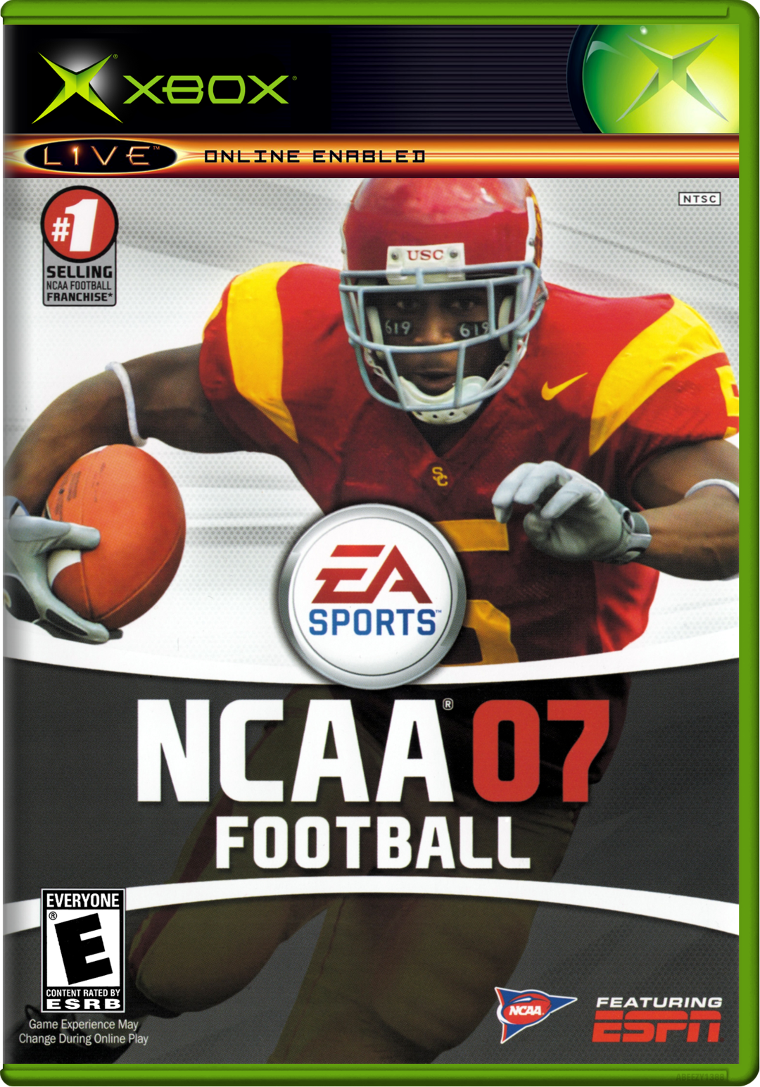Ncaa Football 07 Xbox Print Poster