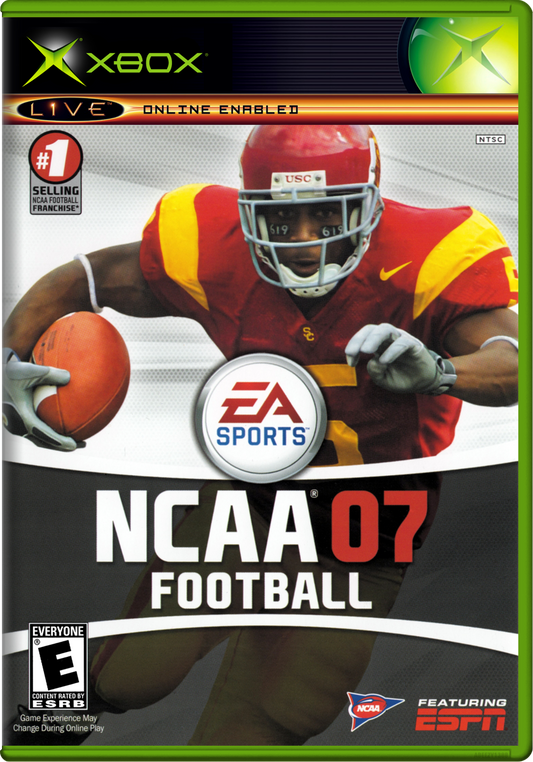 Ncaa Football 07 Xbox Print Poster