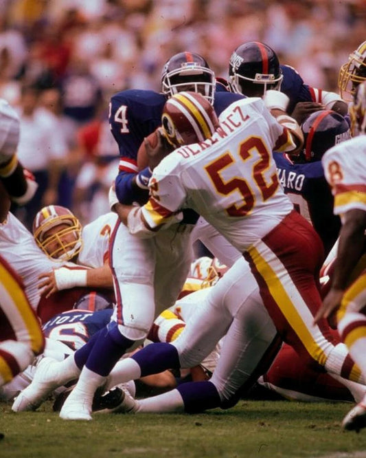 Neal Olkewicz Photo Washington Redskins Picture Nfl Vs Giants