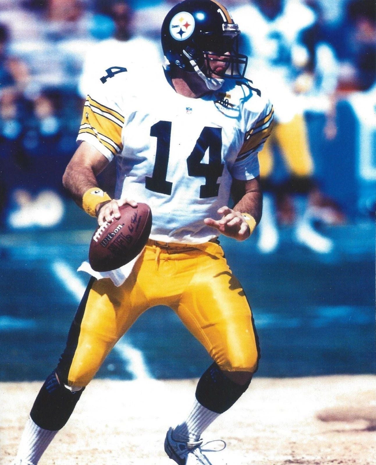 Neil O'Donnell Photo Pittsburgh Steelers Picture Nfl Football