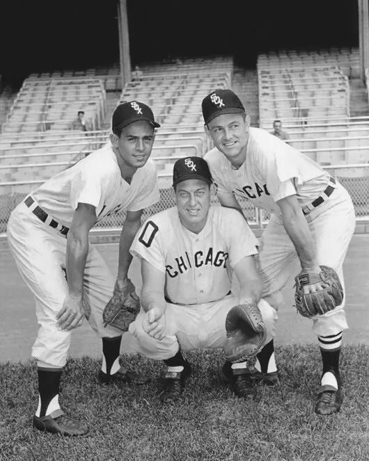 Nellie Fox, Luis Aparicio And Sherm Lollar Keychain Keychain Chicago White Sox