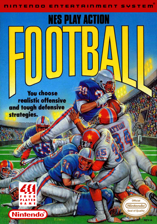 Nes Play Action Football (Usa) Nes Print Poster