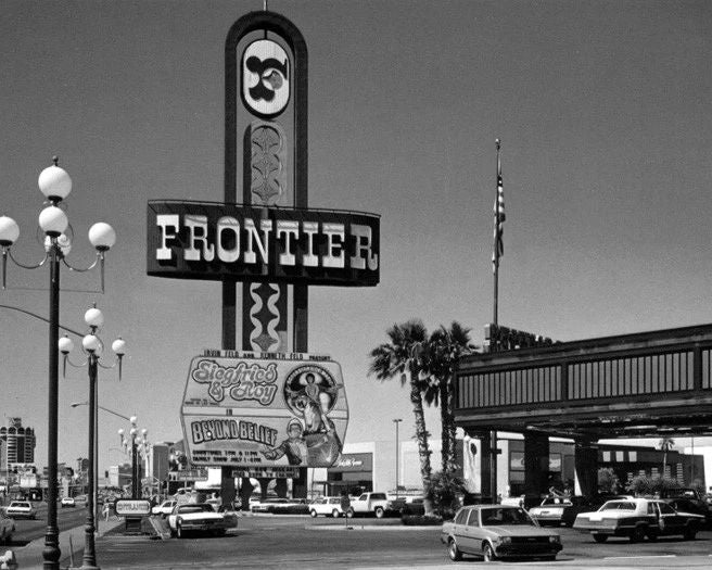 New Frontier Hotel And Casino, Las Vegas Glossy Photo Print Strip Poster