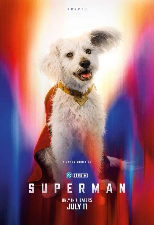 New Superman 2025 Krypto Poster Movie 18X24