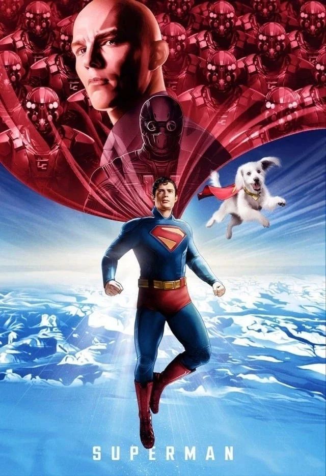 New Superman 2025 Poster Movie
