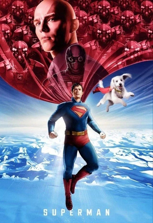 New Superman 2025 Poster Movie