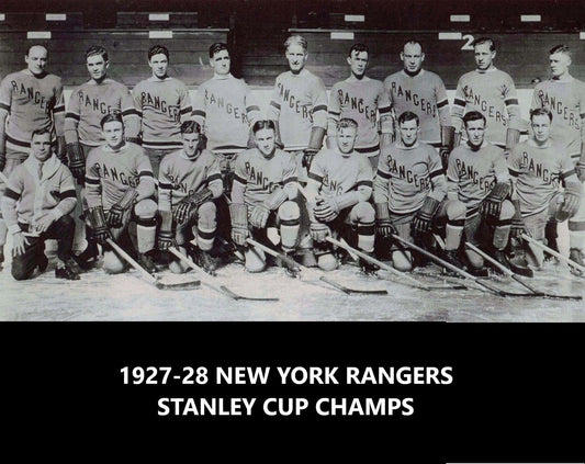 New York Rangers 1927 28 Team Ny Magnet Hockey Picture Stanley Cup Champions