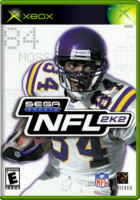 Nfl 2K2 Xbox Print Poster