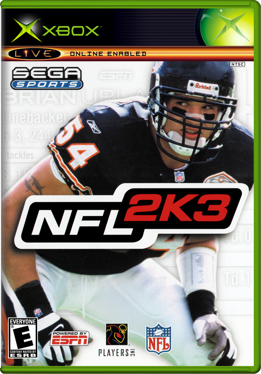 Nfl 2K3 Xbox Print Poster