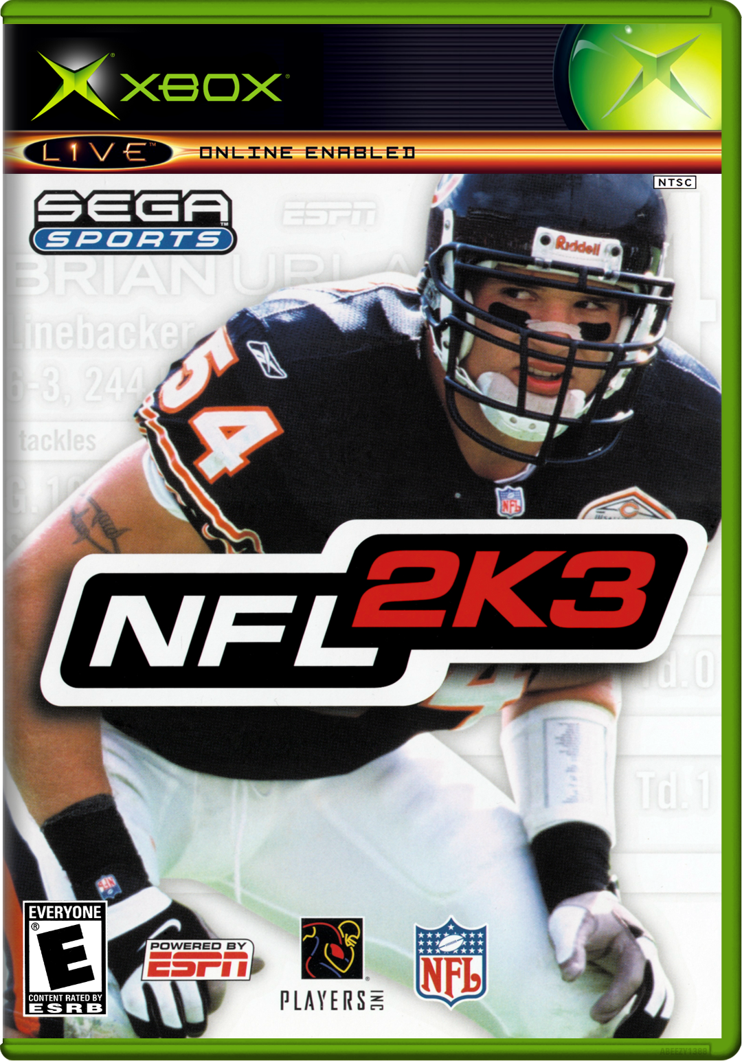 Nfl 2K3 Xbox Keychain