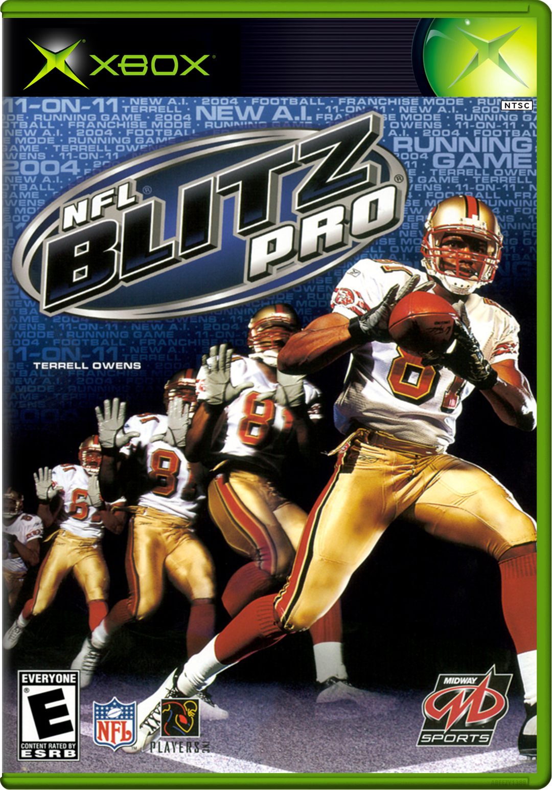 Nfl Blitz Pro Xbox Print Poster
