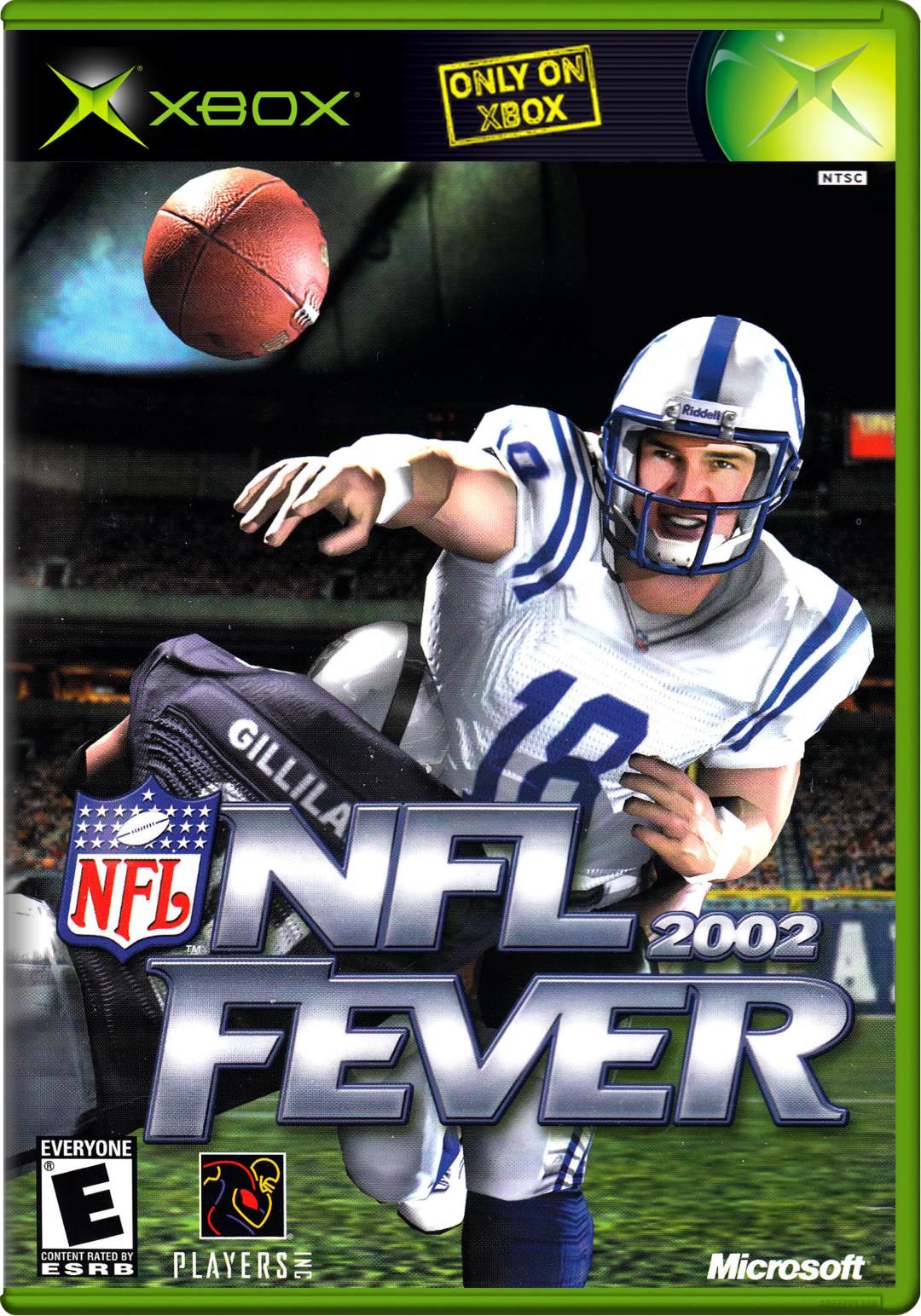 Nfl Fever 2002 Xbox Print Poster