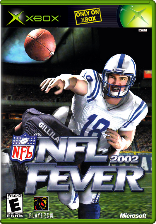 Nfl Fever 2002 Xbox Print Poster
