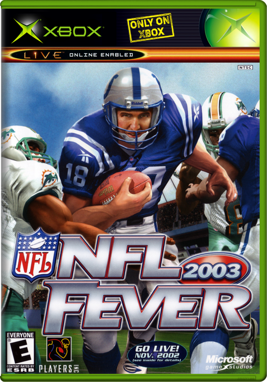 Nfl Fever 2003 Xbox Print Poster