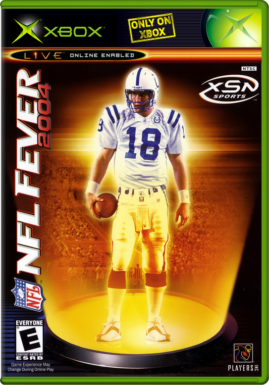 Nfl Fever 2004 Xbox Print Poster