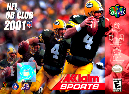 Nfl Qb Club 2001 N64 Print Poster