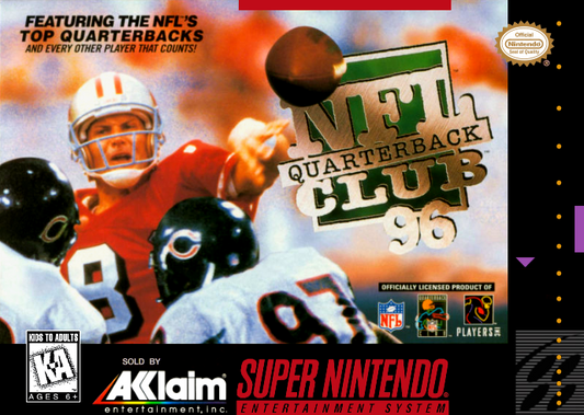 Nfl Quarterback Club 96 (Usa) Snes Print Poster