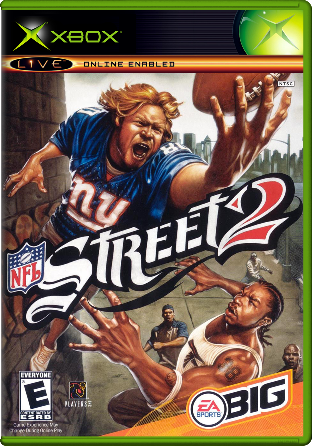 Nfl Street 2 Xbox Print Poster