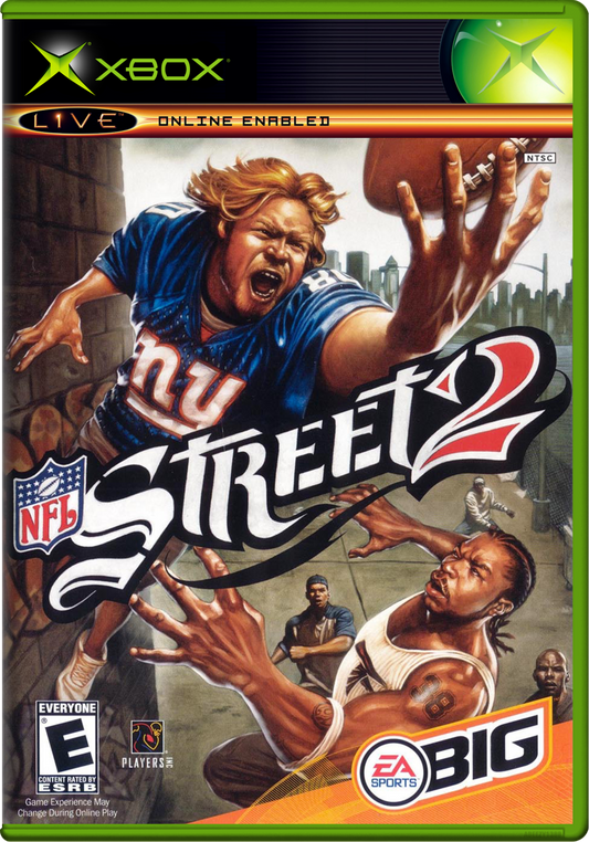 Nfl Street 2 Xbox Print Poster